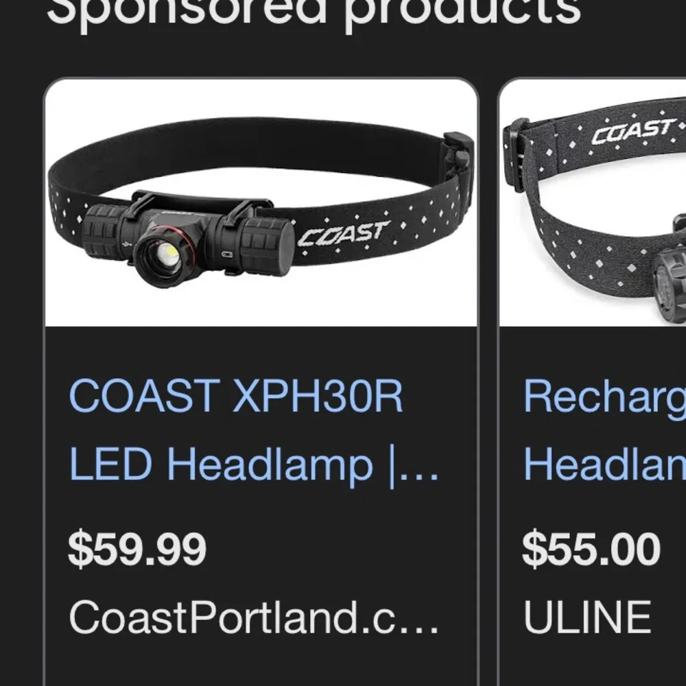 Coast Headlamp